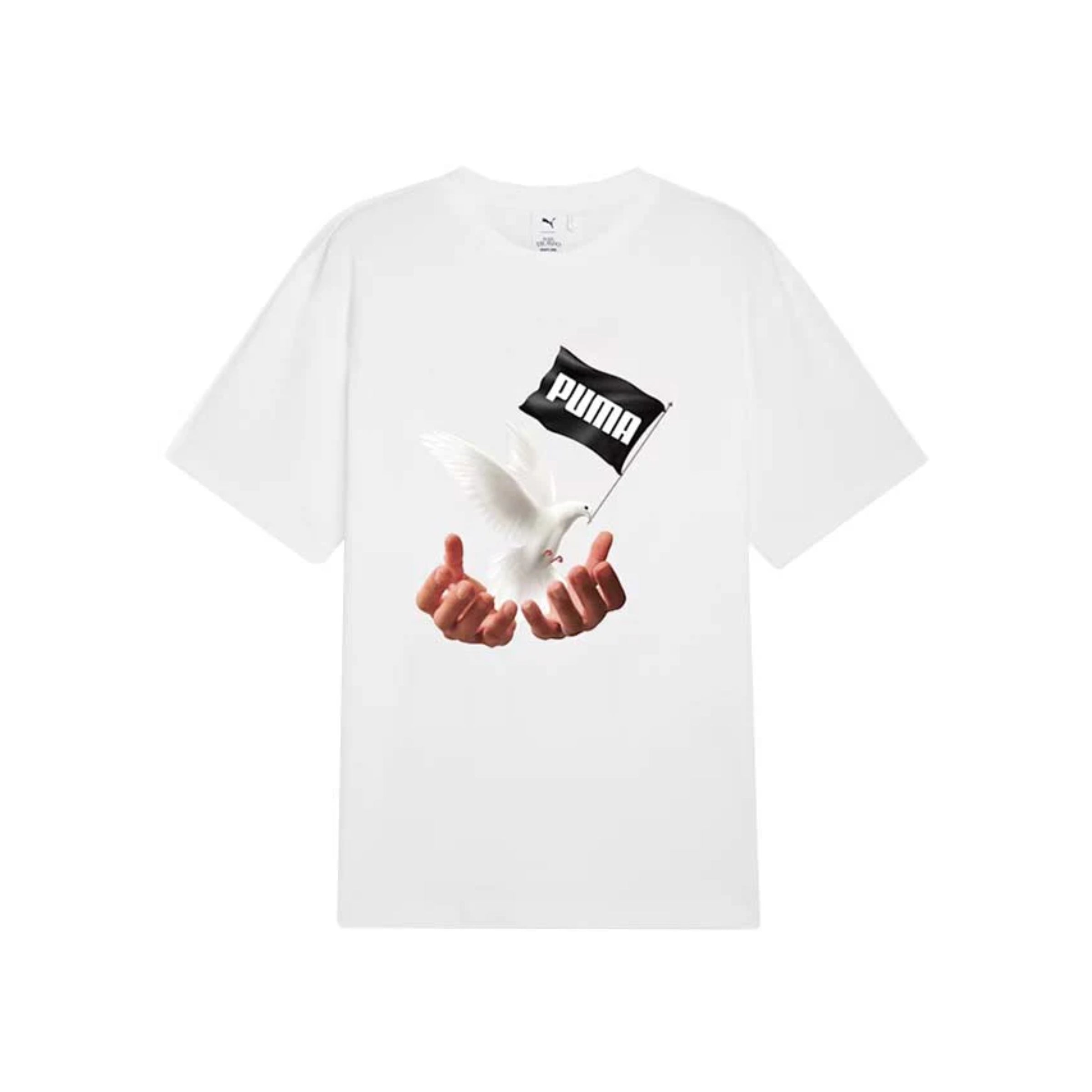 Puma T-Shirt X Mas Tiempo Twenty Dove White
